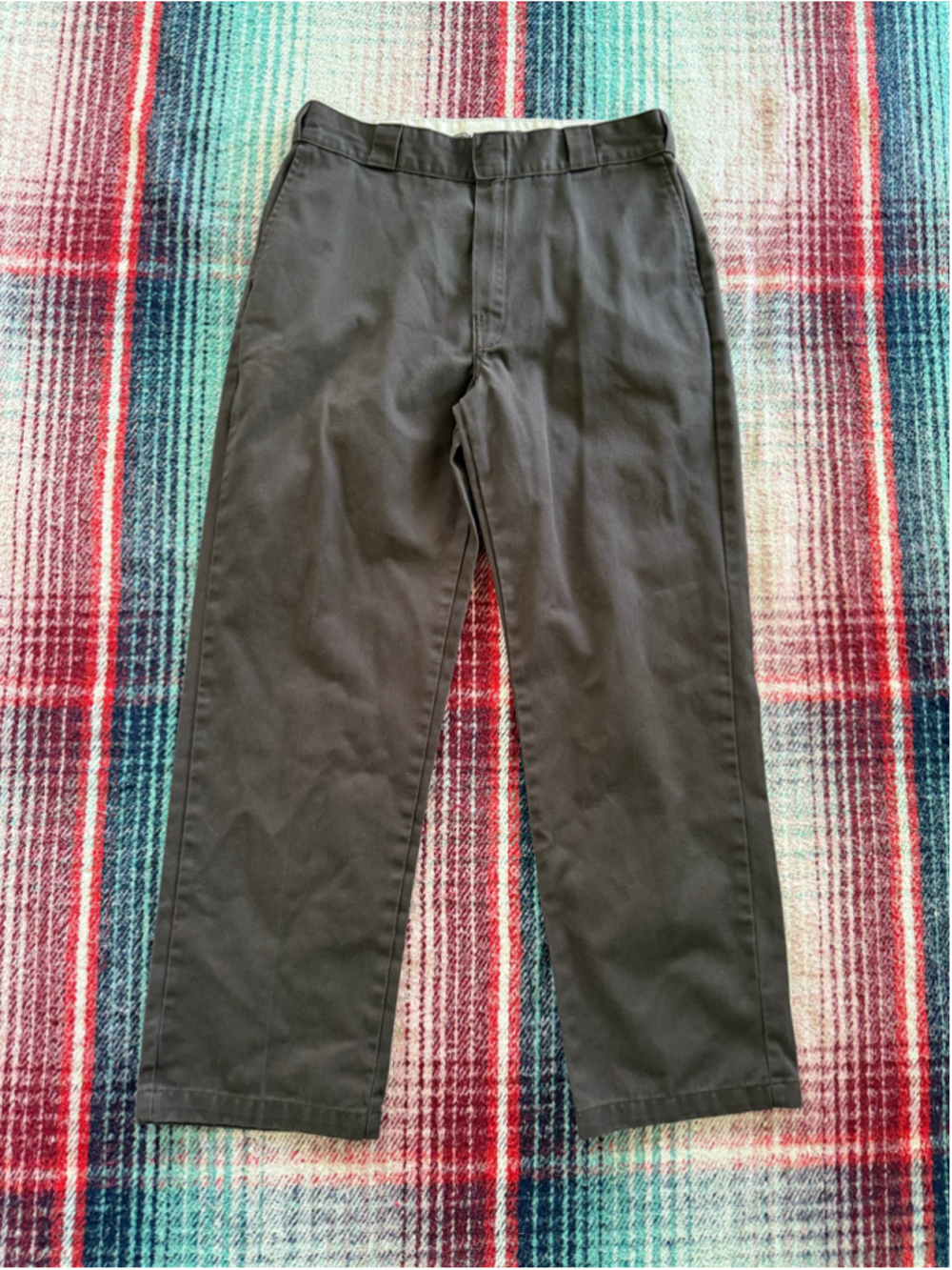 Vintage Dickies Brown 874 Original Fit Chinos 36x32(35x31)